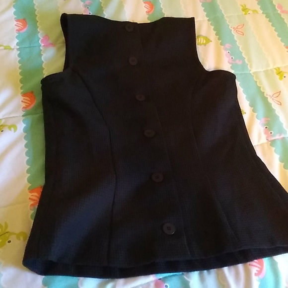 Moda International Black Blouse - Picture 4 of 7